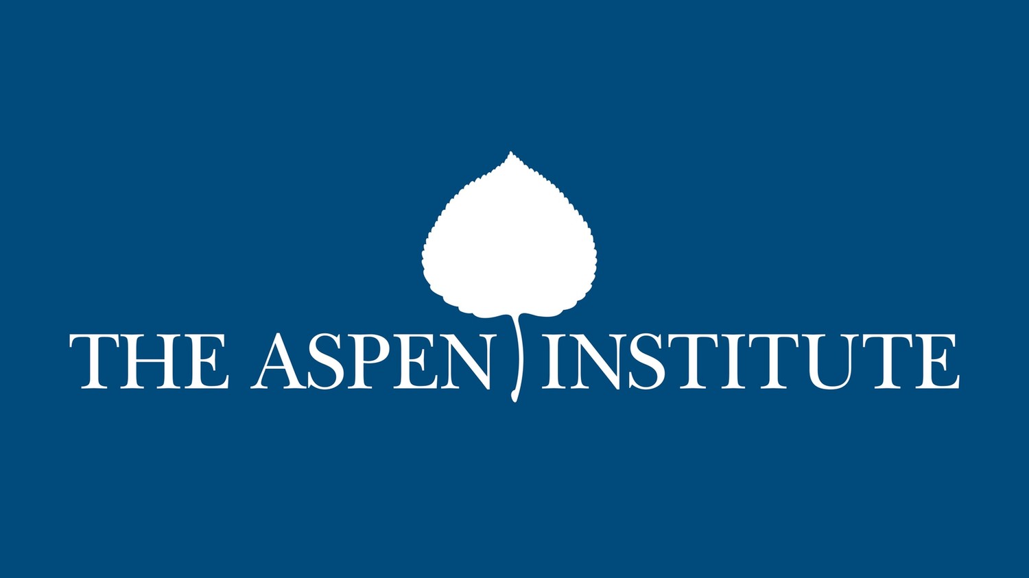 Aspen Institute Finalists